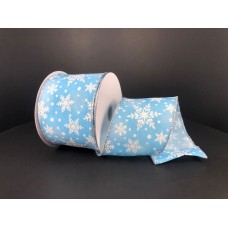 Snowflakes on Light Blue, 2.5", 71112-40-05