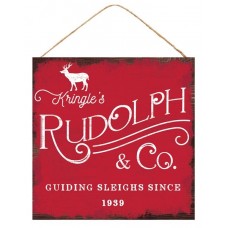 Kringle's Rudolph & Co Sign, AP7057