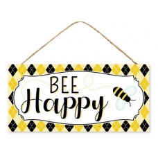 Bee Happy Sign