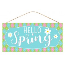 Hello Spring Sign, AP8494