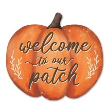 Pumpkin Patch Welcome Metal Sign, MD0763