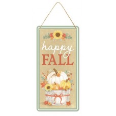 Happy Fall Metal Sign, MD1261