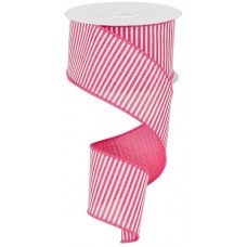 Pink/White Horizontal Stripes, 2.5", RG178111