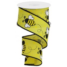 Bees on Yellow, 2.5", RGA131929