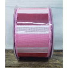 Pink/Red/White Stripes, 2.5", RGA1719T2