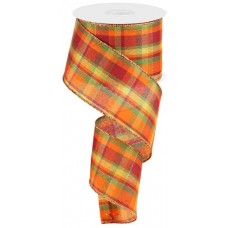 Fall Woven Plaid, 2.5", RGC1392