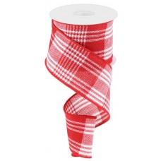 Red/White Three Stripe, 2.5", RGC1858W7