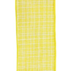 Yellow w/Wht Check on Royal, 2.5", RGE121029