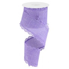 Purple Scalloped Edge, 2.5", RW8040