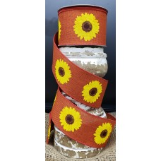 Red Sunflower, 2.5", RW8135