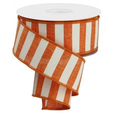 Orange w/Ivory Stripe, 1.5", RX9148M1